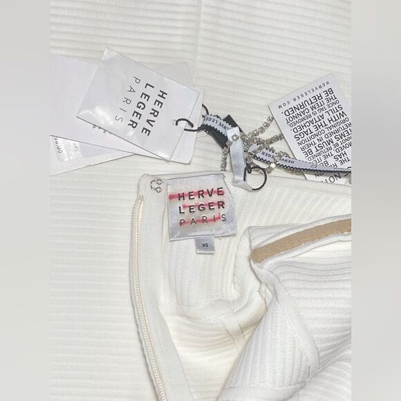 Herve Leger Ottoman-Knit Minidress size XS - Picture 10 of 11